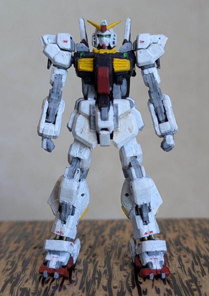 今回は、アクリルガッシュU-35を使用して塗装してみました。通常のアクリルガッシュより、少し光沢感と透明感があり使い勝手も良かったです。通常のアクリルガッシュにU−35を混ぜるやU−35をレイヤーとして使用するなど、使用方法は広がります。あとは私の能力次第ですが⋯