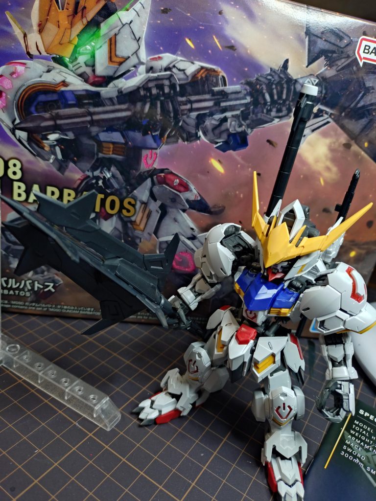 この完成度の高さ…MGSDやばいです。付属デカール&つや消しだけでも十分だと思います。