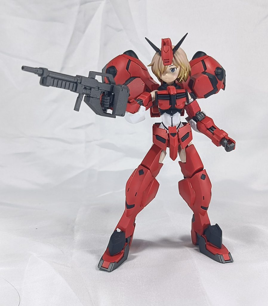 本体にはグレイズライフルを持たせます。