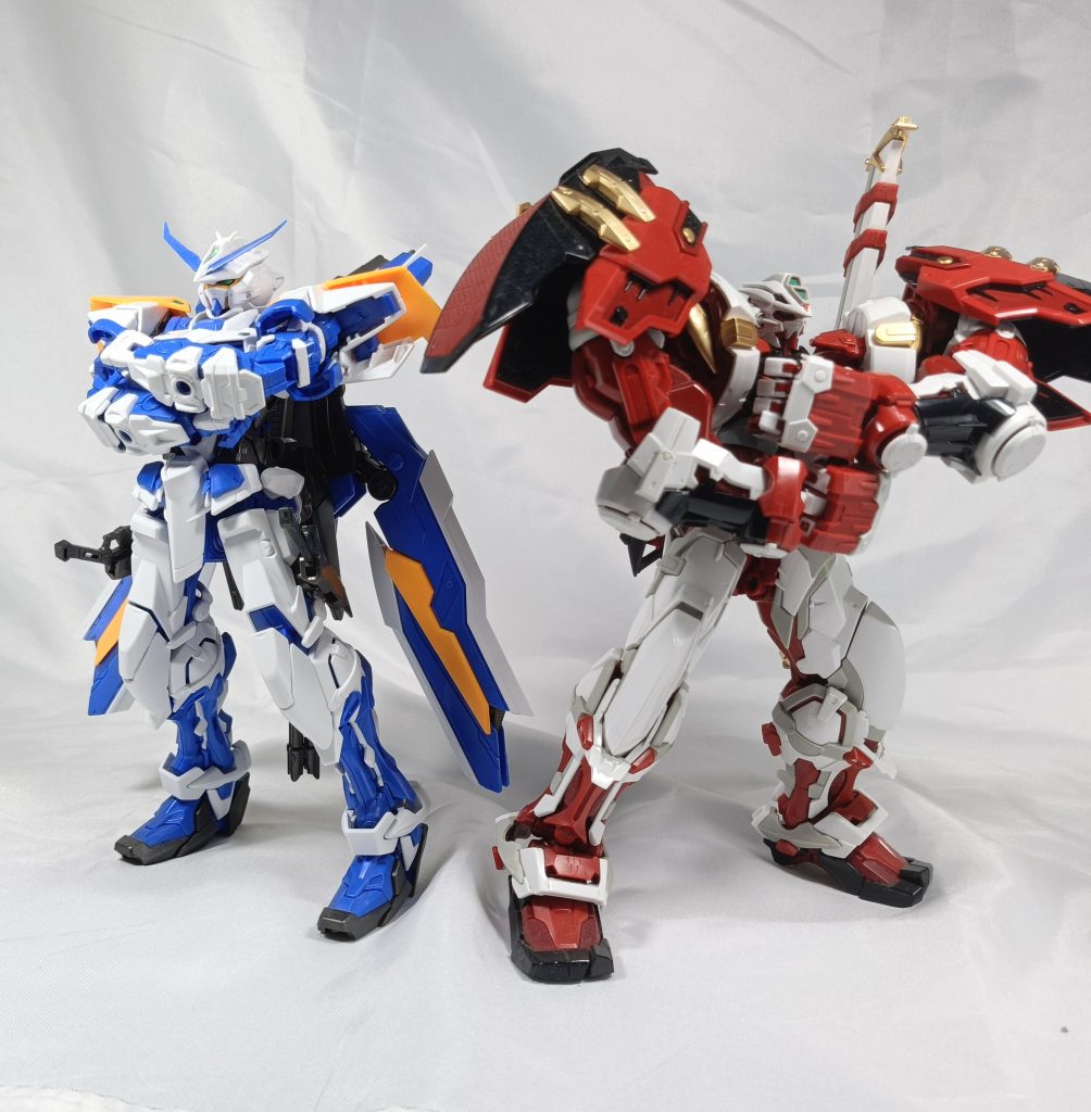 カモーン!レッドフレーム!!カモーン!ブルフレーム!!(アンテナは今度直します…)