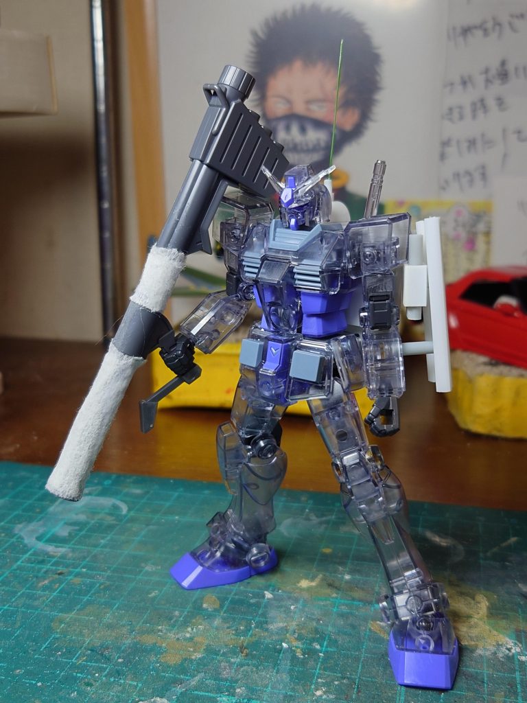 クリアキットを使用。