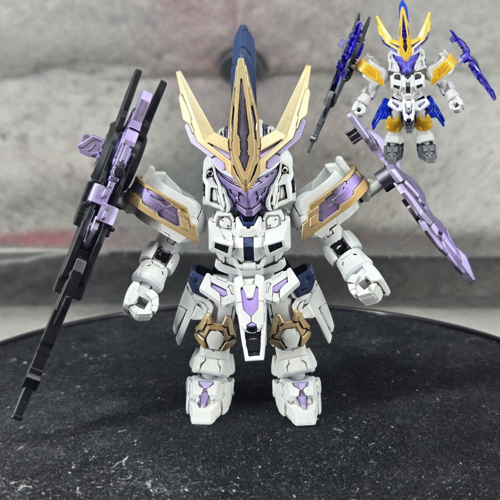 立ち姿で塗装前と比較