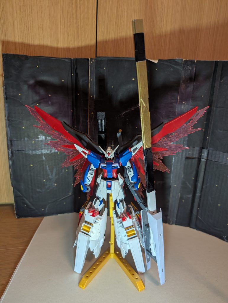 全体図！砲塔部分が長え！