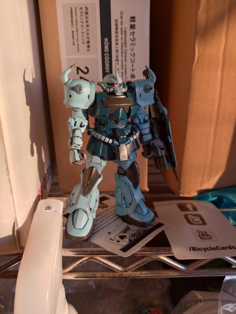 ダメージ塗装完了。閲覧ありがとうございます。次は何作るかまだ未定です。