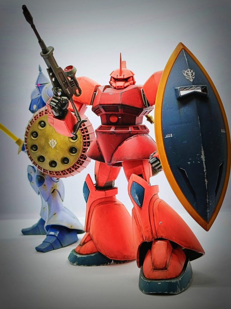 まだだ！まだ終らんよ！オマケの友情出演です(gundam-kao5)