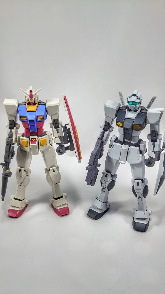 HG 1/144 RX-78-2 ガンダム [BEYOND GLOBAL]にジムヘッド乗せただけの自分専用ジムでした