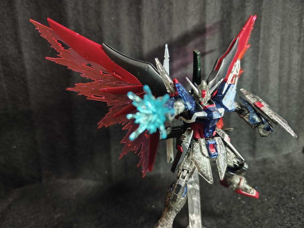 クリア仕様デスティニーガンダムspec2–2枚目/制作者：BLP