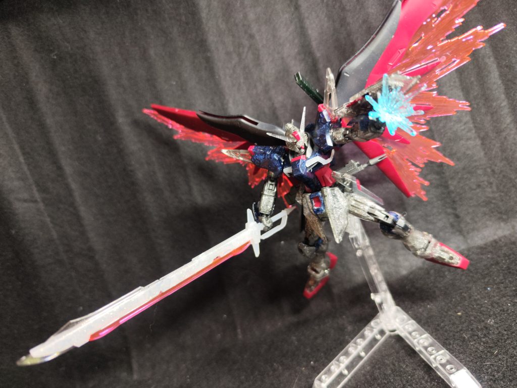 クリア仕様デスティニーガンダムspec2–3枚目/制作者：BLP