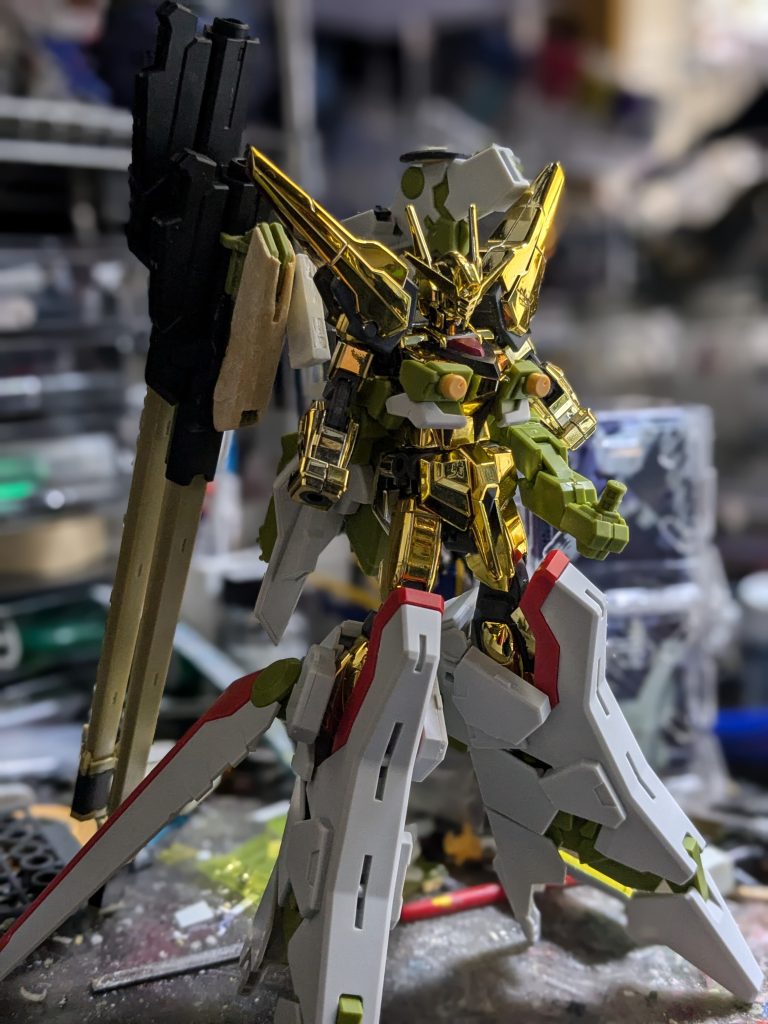 全部つけてバレルを支えに自立も可能です