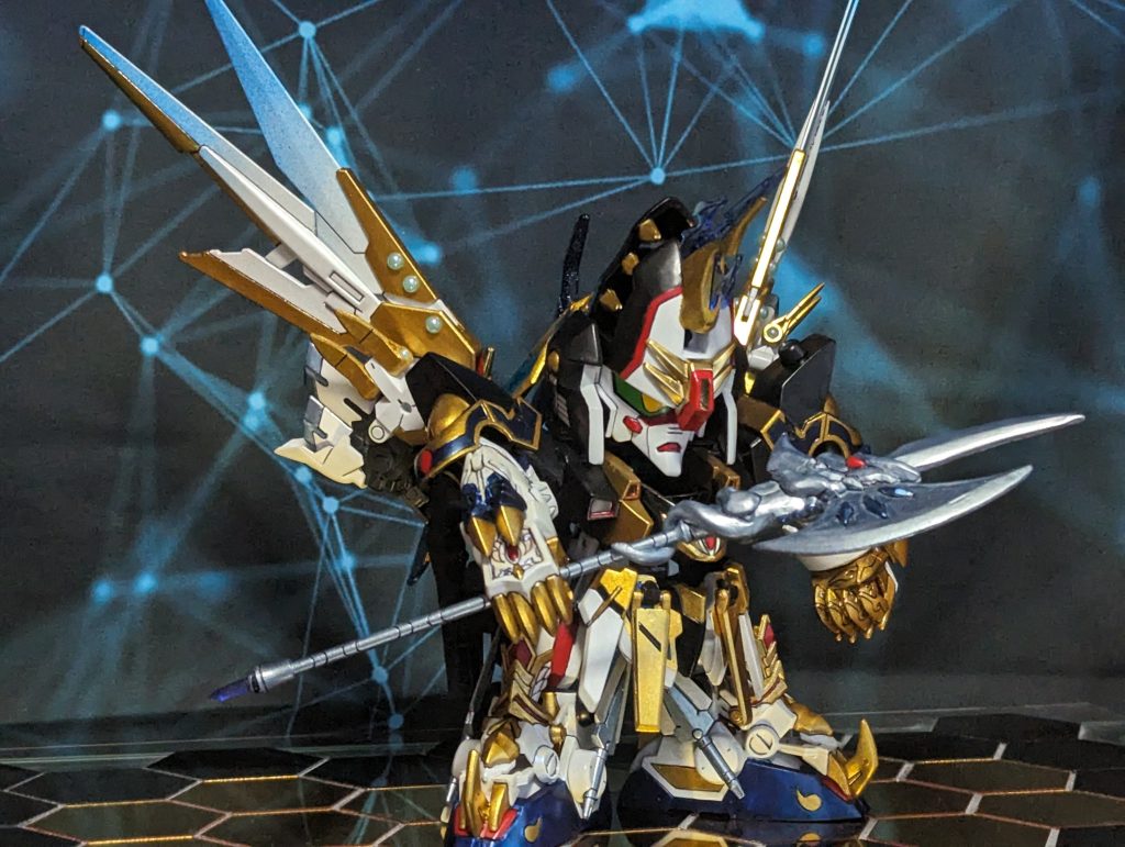 ウイングとマルスギアの脚部を装着