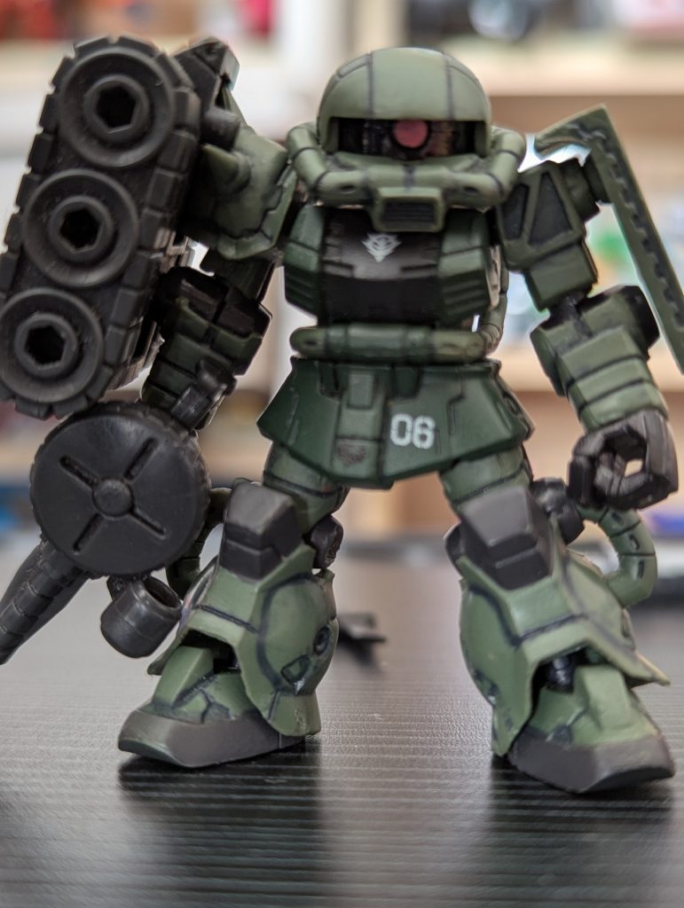 復讐のレクイエムにいそうなザクII