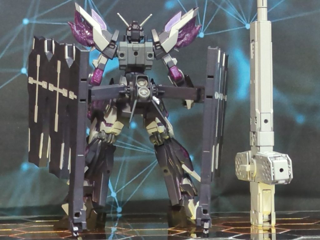 リア 元々ディナイアルガンダムのエフェクトパーツ付いてましたが、SD達に持ってかれました🤣