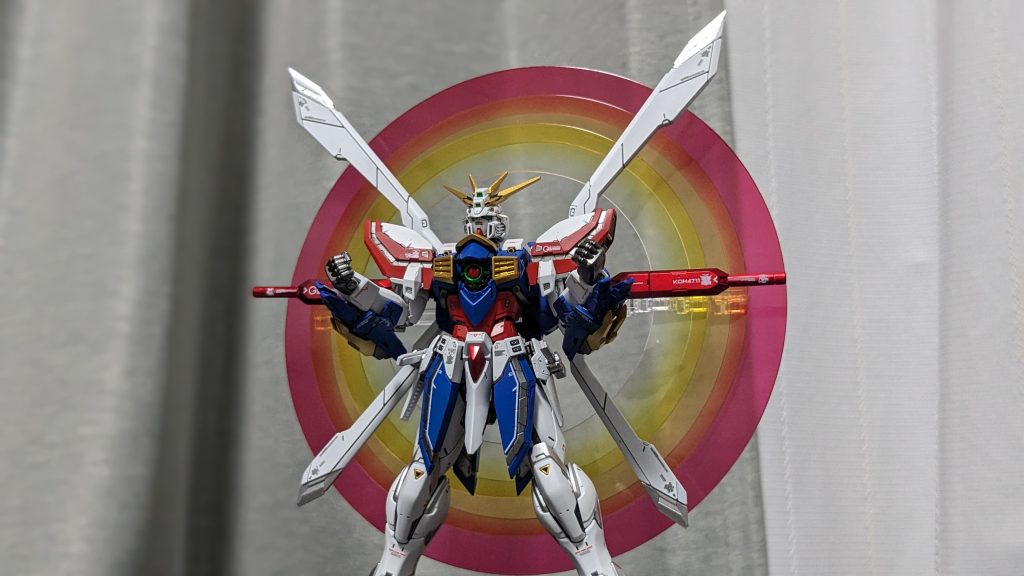RG ゴッドガンダム–3枚目/制作者：Twinbell24