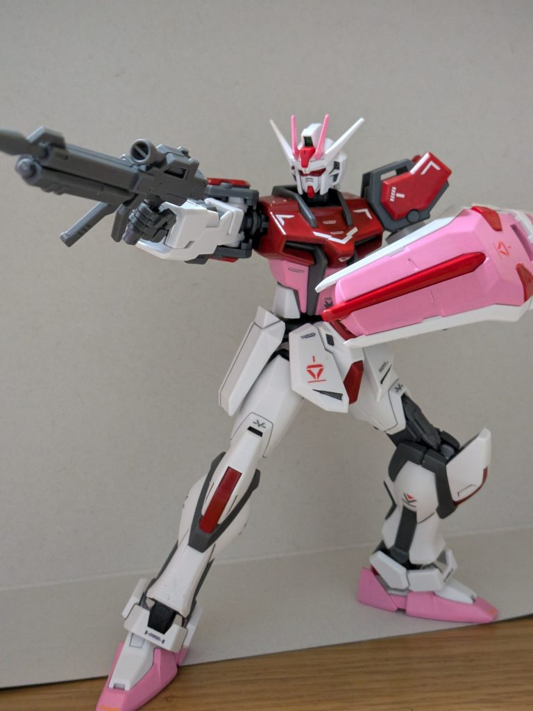 初筆塗り／EGストライクガンダム–2枚目/制作者：@itadori_tatsu