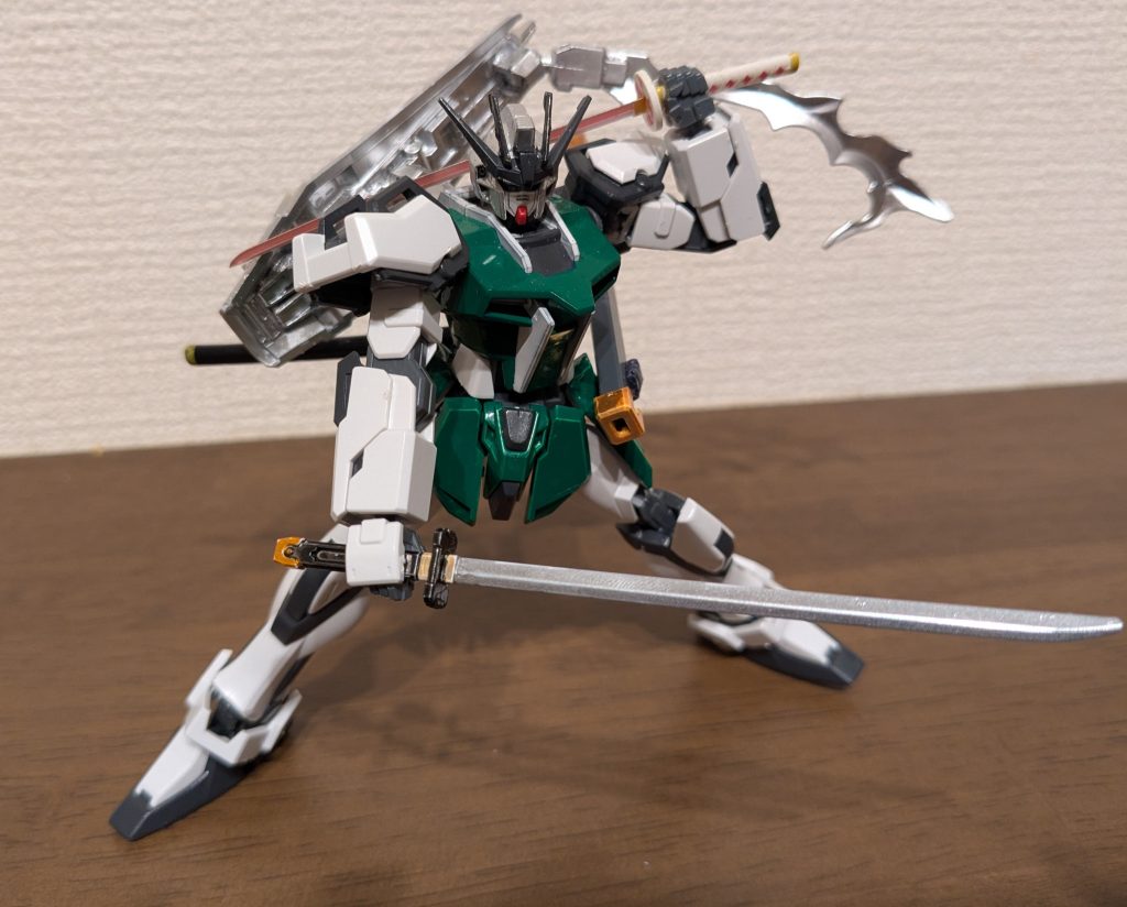 最後に、ロスワ立ち絵をイメージして1枚。最初は刀1本と色を寄せただけだったのですが、ここで色々やらせていただき、よりそれっぽくもっていけたかな〜と満足の1枚でした!