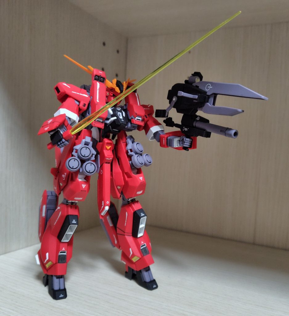 バーザム2 レジオン 部分塗装、デカール 完成–3枚目/制作者:いっしー