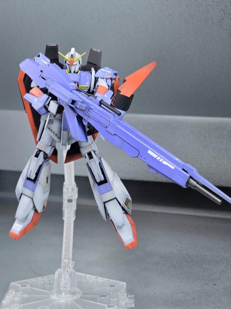 大きくて射撃体勢とるの大変💦それでもデカいは正義！