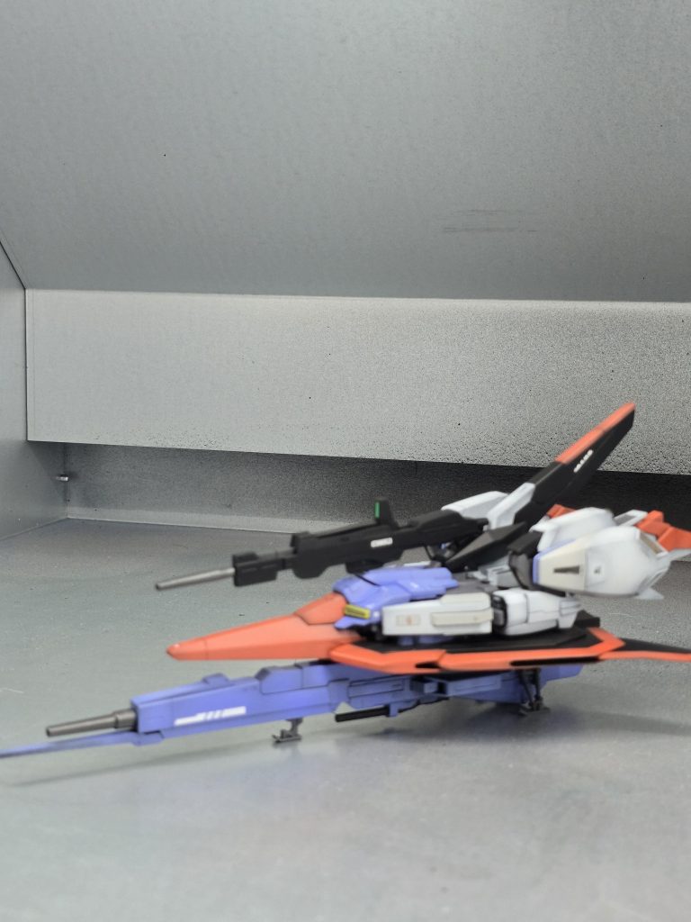 ウェーブライダーも差し替えなので、少し気をつければ塗装ハゲは怖くない！はず…