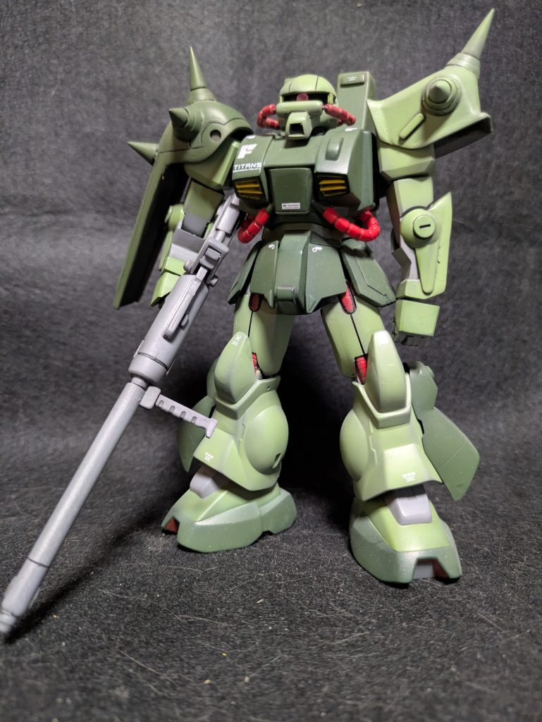 ハイザックカスタム　隠れハイザックです。AOZ版もいいですが、やはりアニメ版が欲しいので自作です。