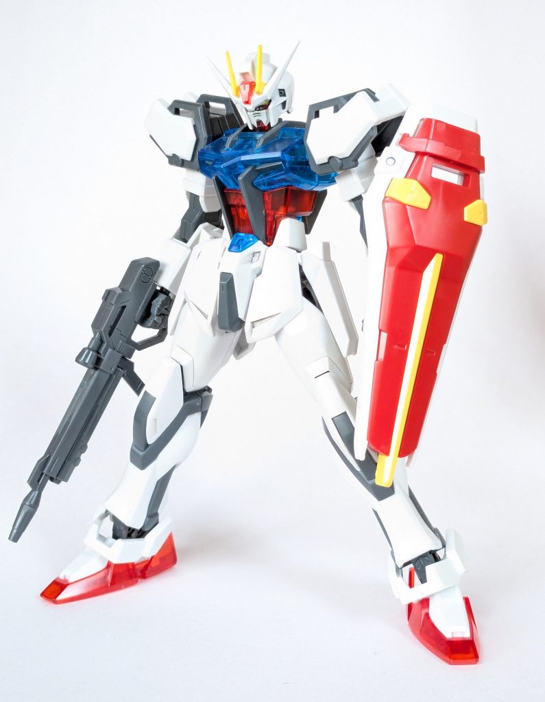 通常装備で。またエールストライカーを制作しようと思っていますので投稿したら見てくれると嬉しいです。