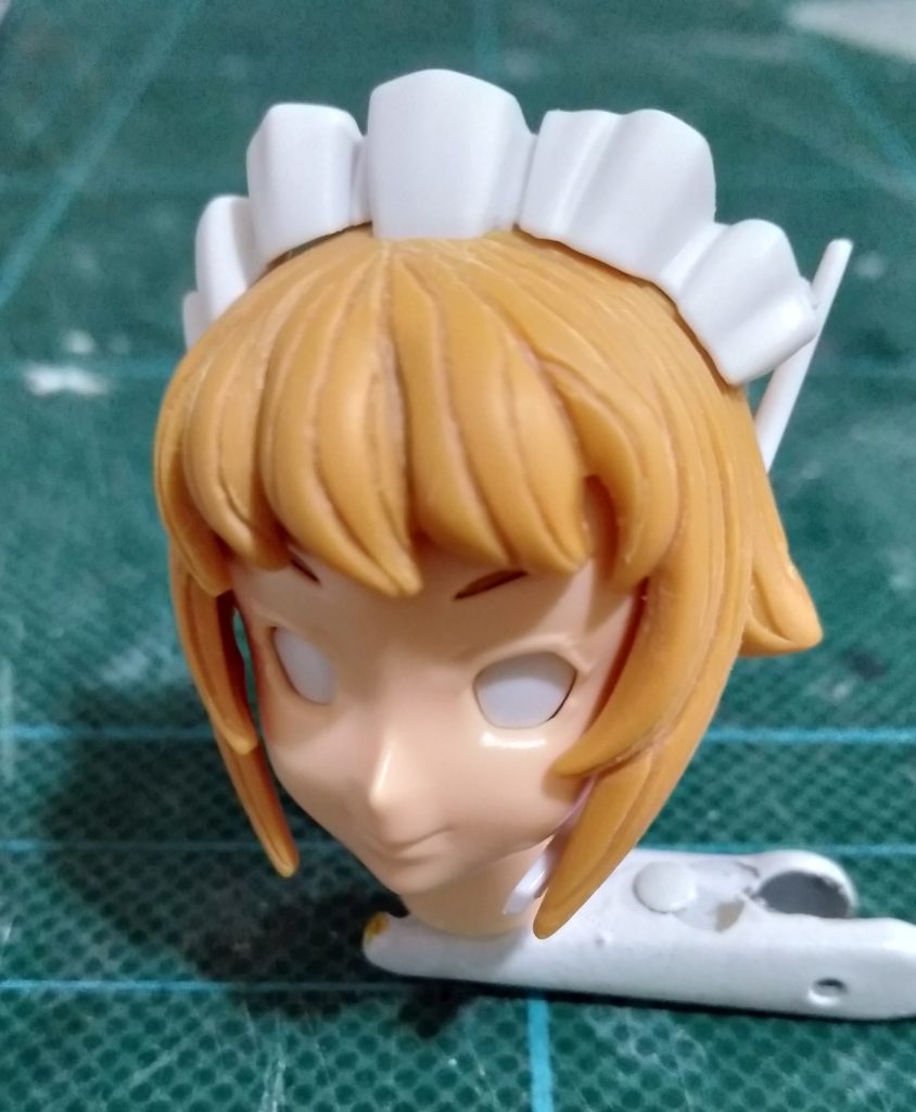 スジボリ追加で毛束感マシマシ