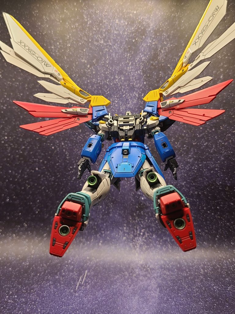 翼系のMSはやはり、飛んでる姿が映えますね。翼を授ける〜🎶 by RedB〇ll