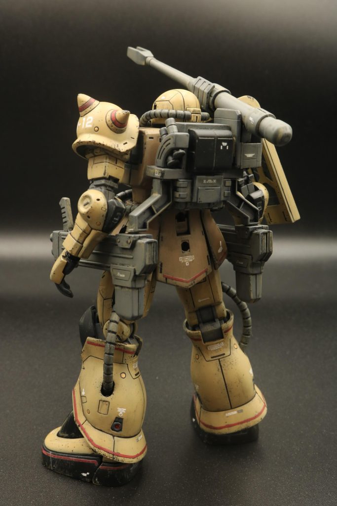 HGザクハーフキャノン–3枚目/制作者：ヒロハル