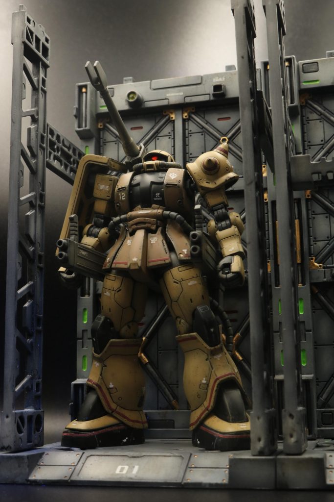 HGザクハーフキャノン–9枚目/制作者：ヒロハル