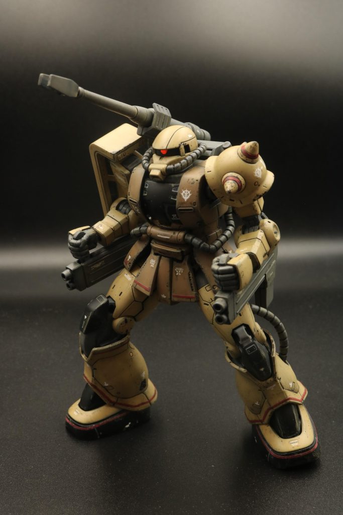 HGザクハーフキャノン–4枚目/制作者：ヒロハル