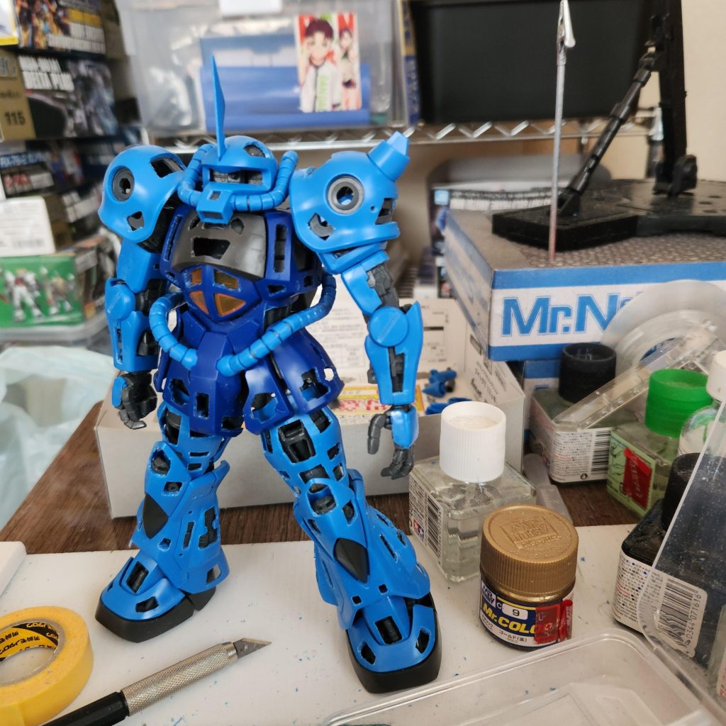 MGグフ　某コンテスト参加作品–4枚目/制作者：アイアンビリー