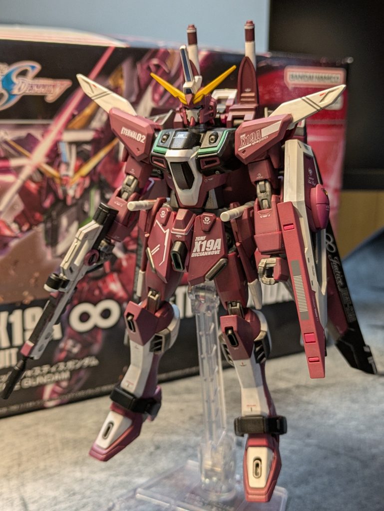 【筆塗り】インフィニットジャスティス–2枚目/制作者：うっちー