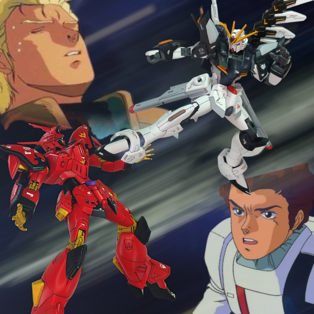 アムロ「バカにしやがって、シャア !」 シャア「打ち所が悪いとこんなものか!?えぇぃ、私は一生アムロには勝てないのか・・・」