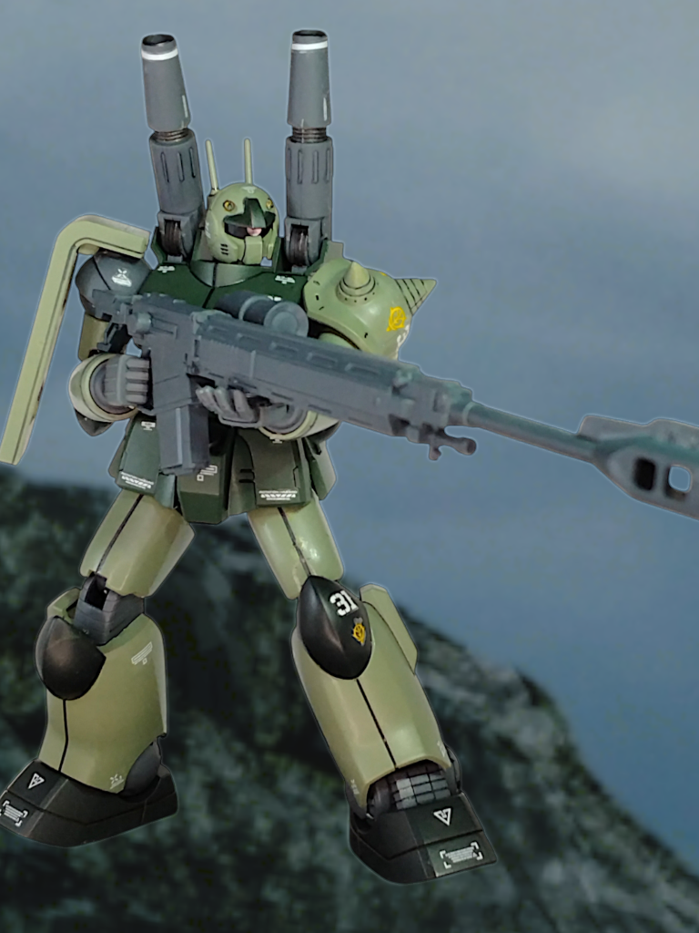 直近の「舞い降りるvガンダム」に全力を傾けてすぎて、疲れたのでカロリー低めのキットで気分転換シンプルなキットなので、丸1日くらいで仕上がりました!
