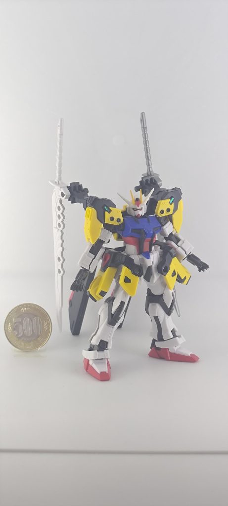 色を塗る前の写真。このままでもこれはこれでかっこよかったかもしれない。