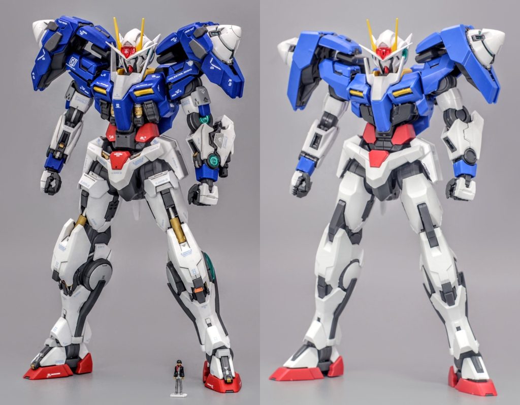 素組みとの比較です