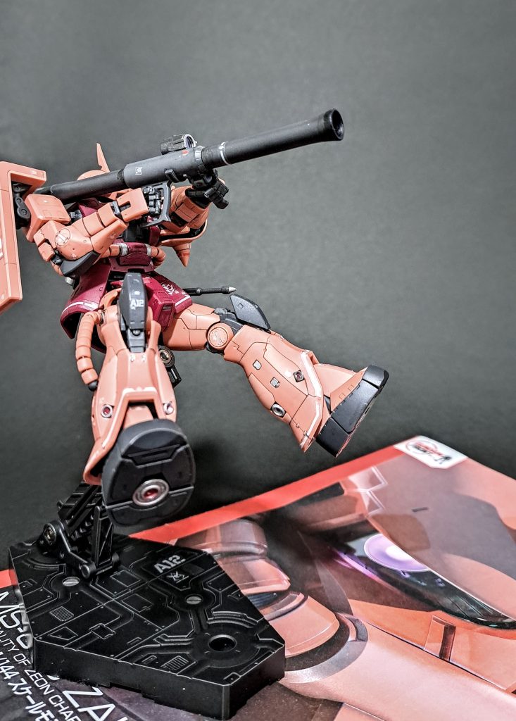 完成品と説明書。