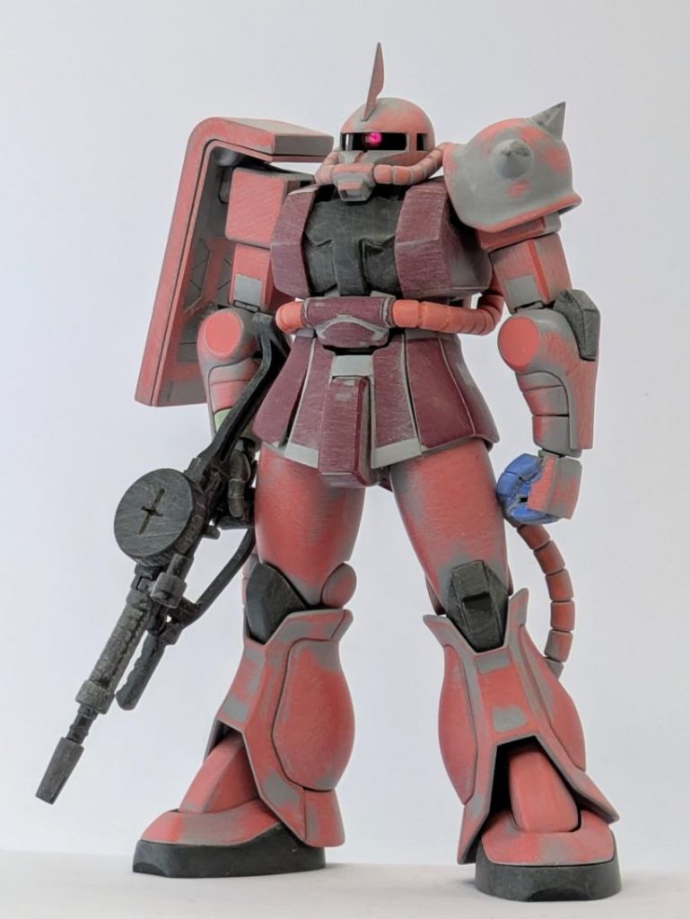 塗装直前。ぶっちゃけ塗装後よりもこっちのほうがカッコよい気さえする