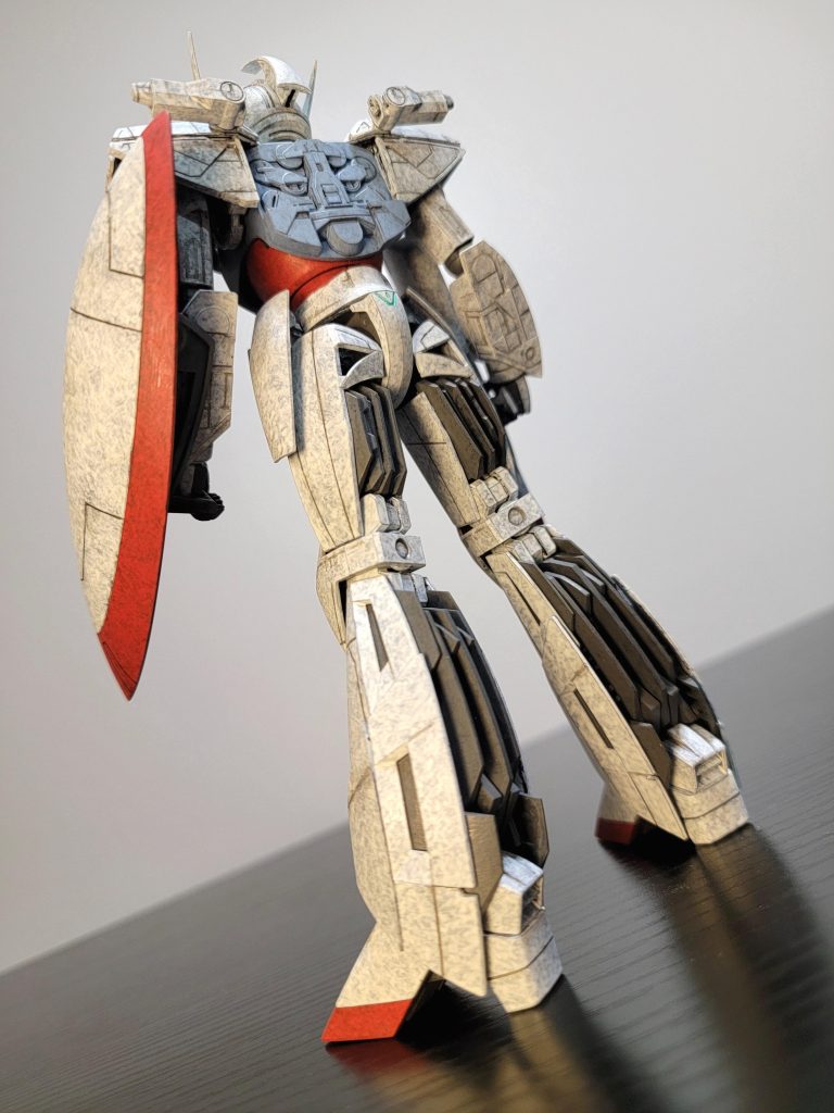 MG 1/100 ターンエーガンダム 筆塗り–4枚目/制作者：Dinny_Chin