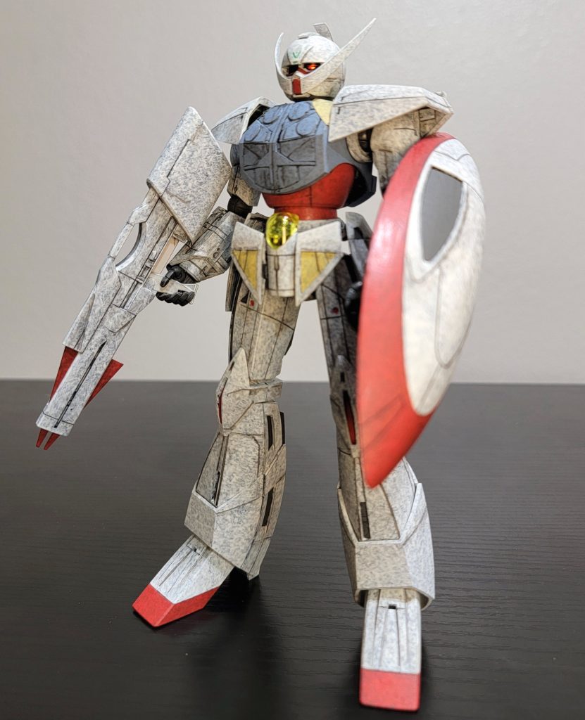 MG 1/100 ターンエーガンダム 筆塗り–2枚目/制作者：Dinny_Chin
