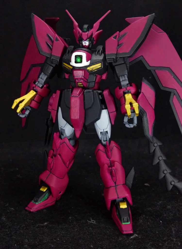 正面1/144エピオンに色んなHGの関節を仕込んでいます