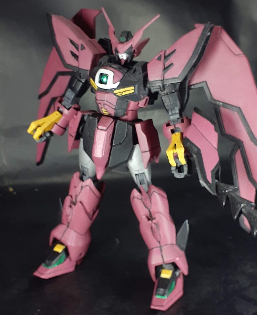 リペイント前なんか薄い上に全身ガンダムマーカーを使っていたので色ハゲも起きがちでした…