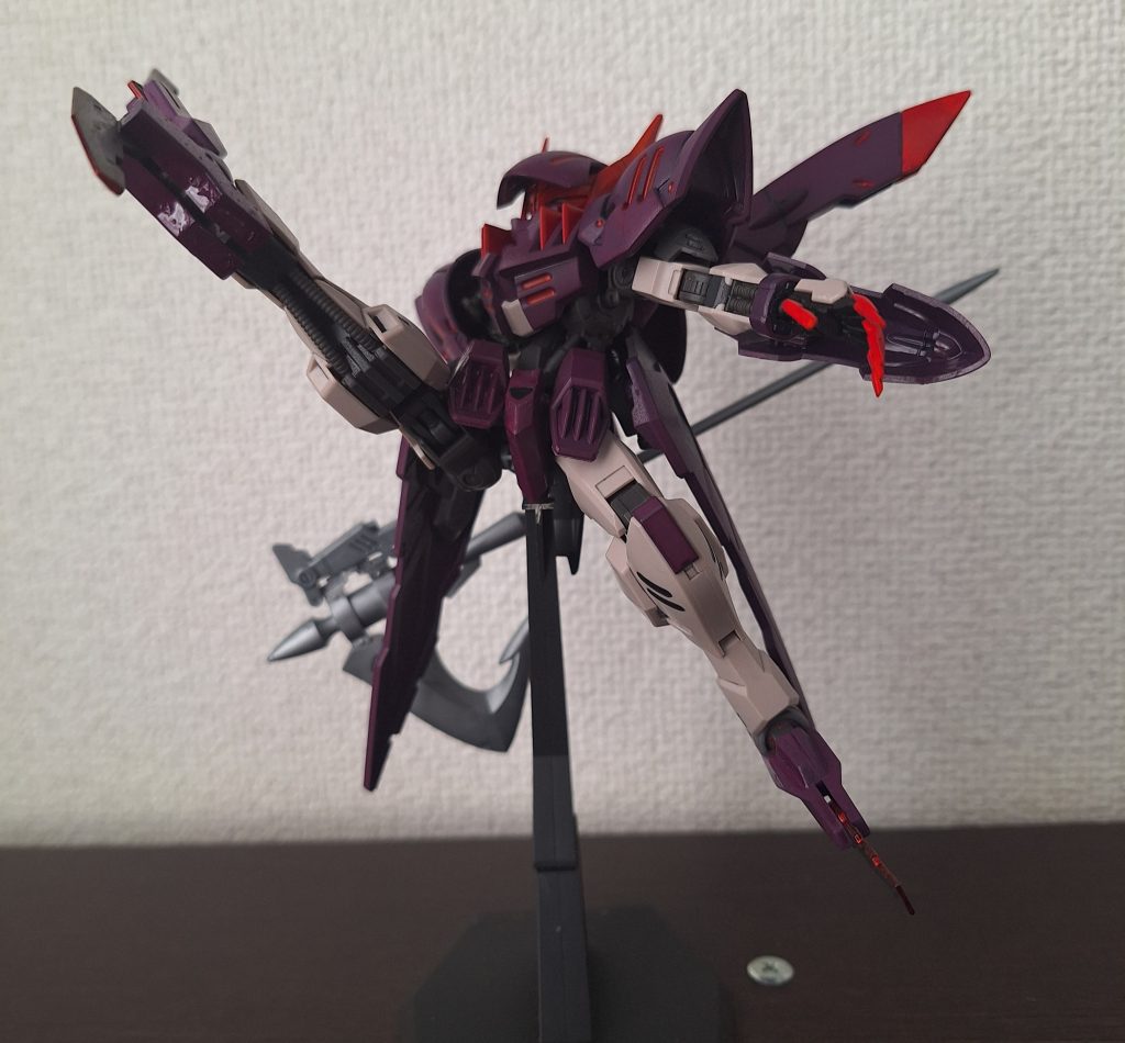 ヴィダールの足を使っているのでハンターエッジを展開できます。