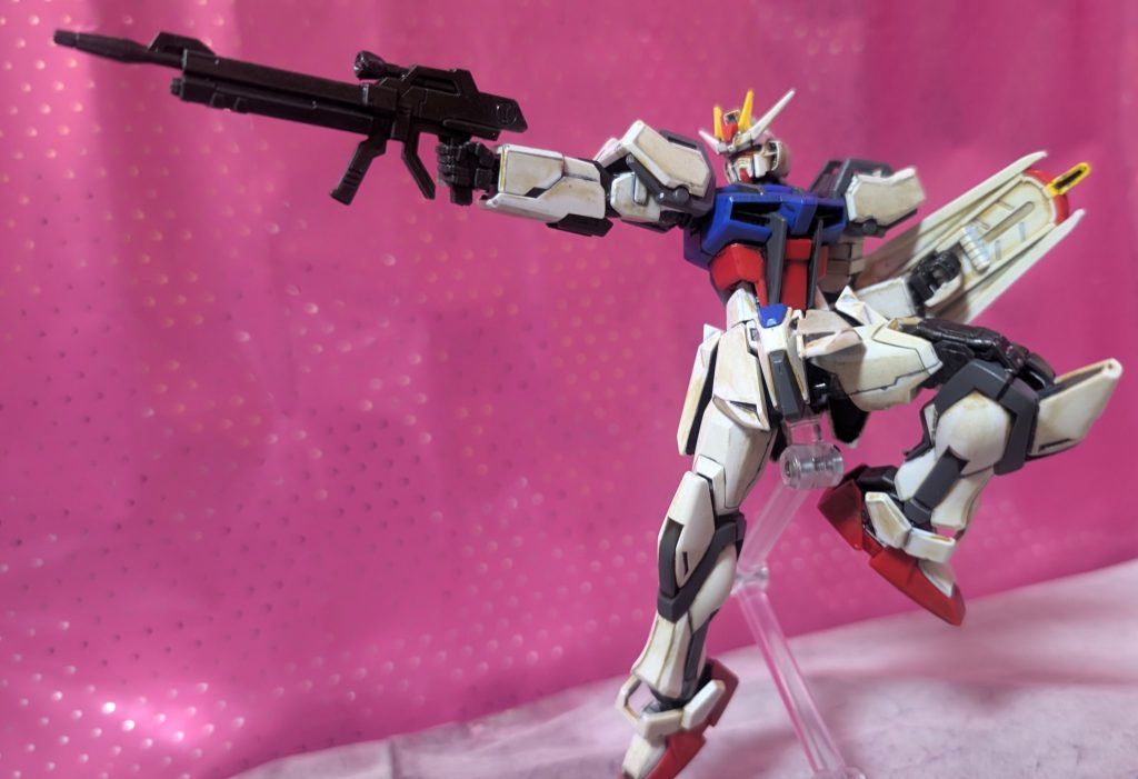 やはり最後はお馴染みの「SEED撃ち」エールストライカーがないのはご愛顧です(笑)