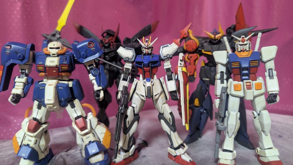 ガンダムタイプです。通してください。なんか違うのもおりますが・・・🤣🤣🤣