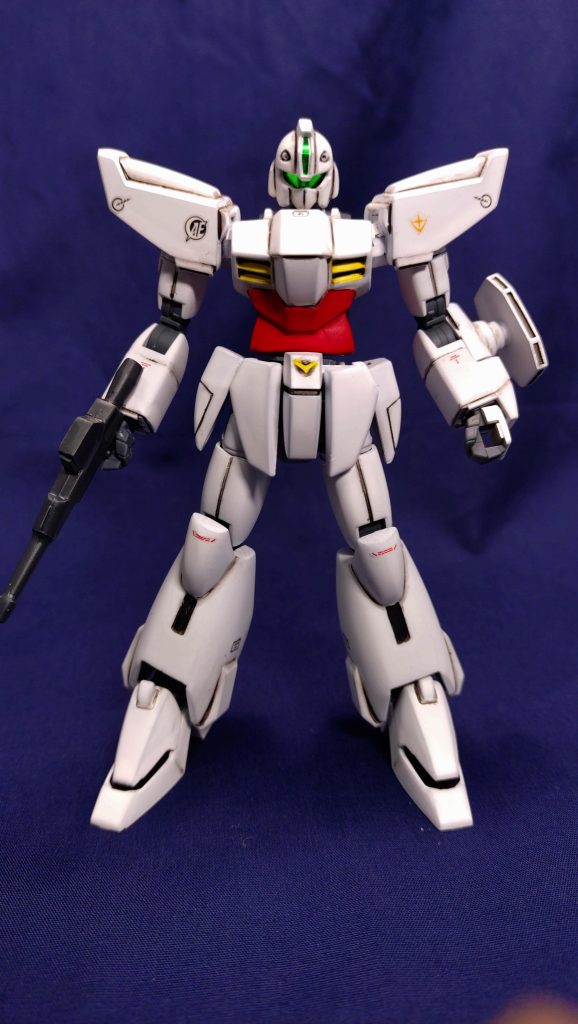 Vガンダムのキットが再販された時に大人買いしていたキットの１つです。Vガン放送時に親に買ってもらい、めちゃくちゃ気に入っていた機体でした。当時品はもう処分してしまい、再販を見て迷わず購入しました。