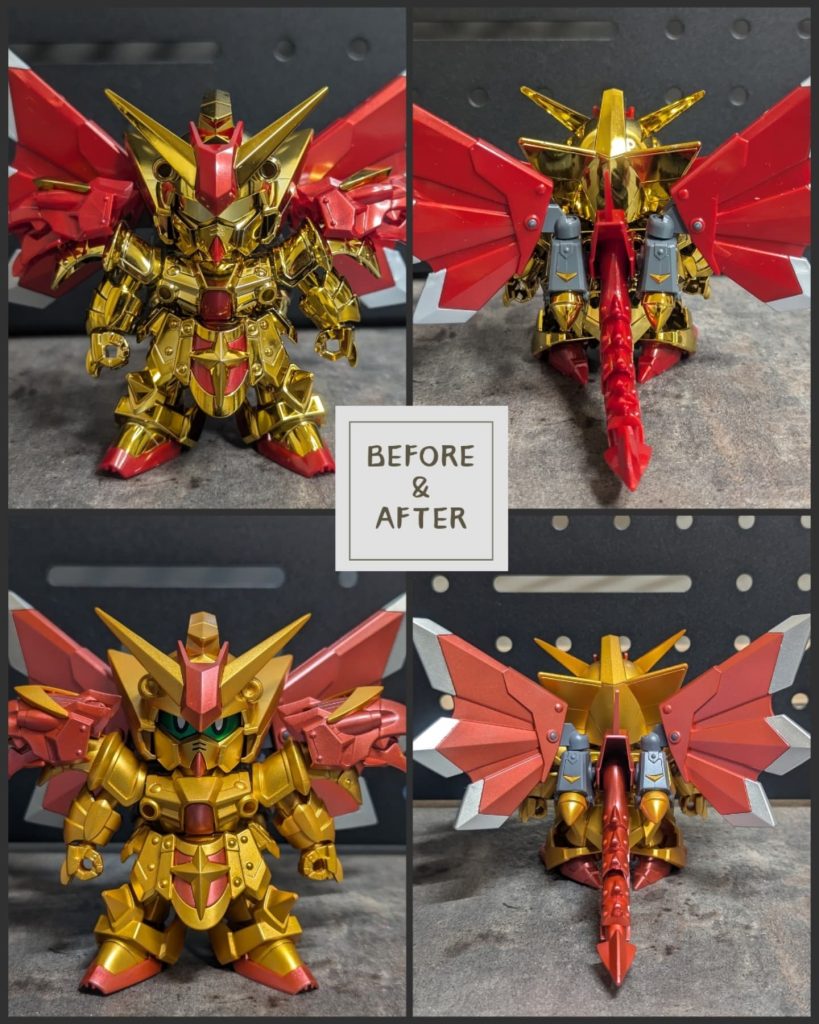 メッキ剥がしからのリペイントです。もったいない事してる感が凄い