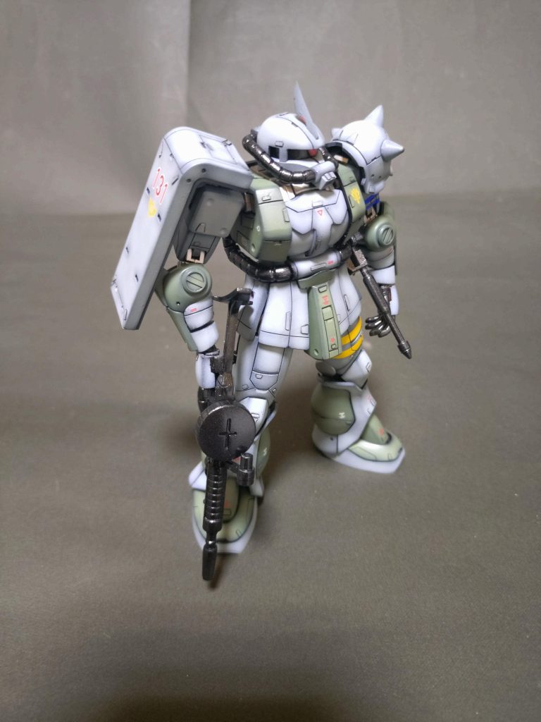《MS-06S ミノル スズキ 大尉機》HGUCザクⅡ S型–2枚目/制作者：のぴお