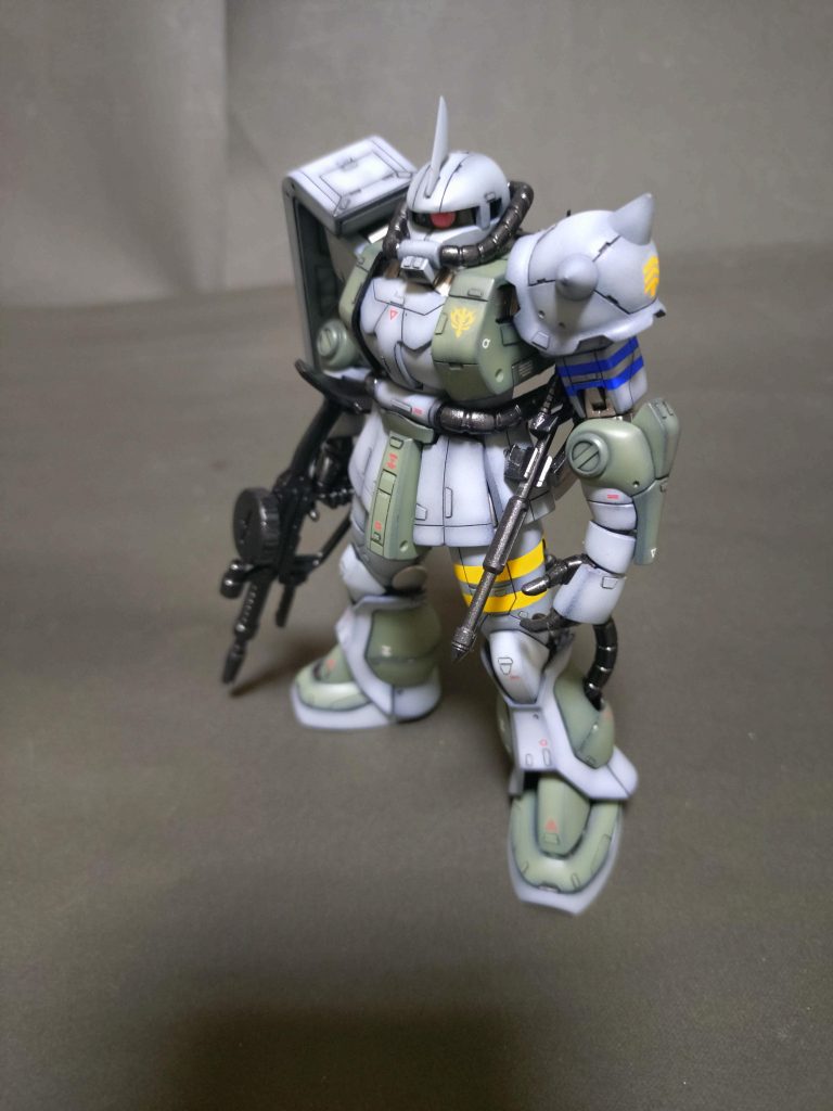 《MS-06S ミノル スズキ 大尉機》HGUCザクⅡ S型–4枚目/制作者：のぴお
