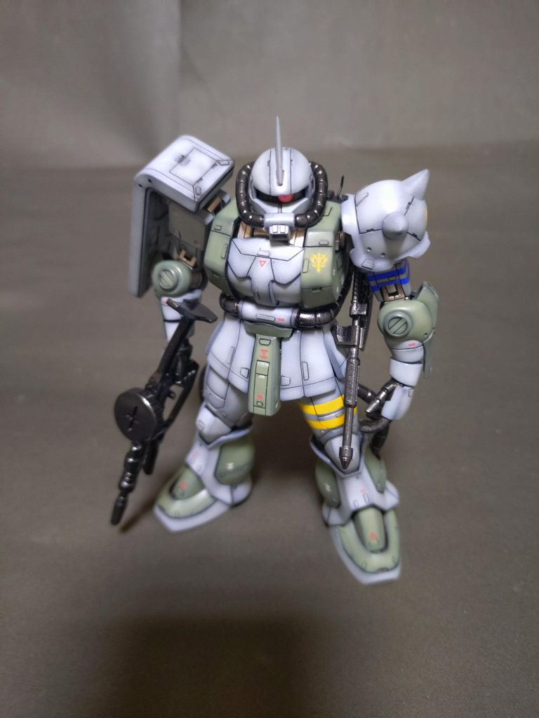 《MS-06S ミノル スズキ 大尉機》HGUCザクⅡ S型–5枚目/制作者：のぴお