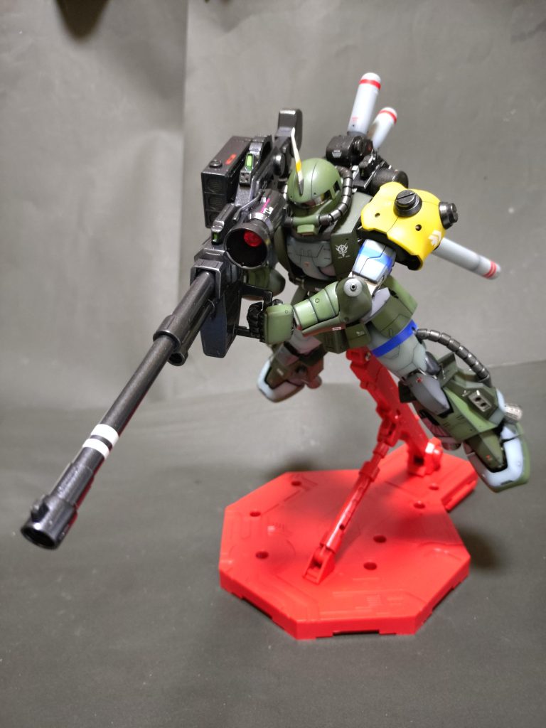 《MS-06R-1A改 バルクホルン中尉機》MG高機動型ザクII–3枚目/制作者：のぴお